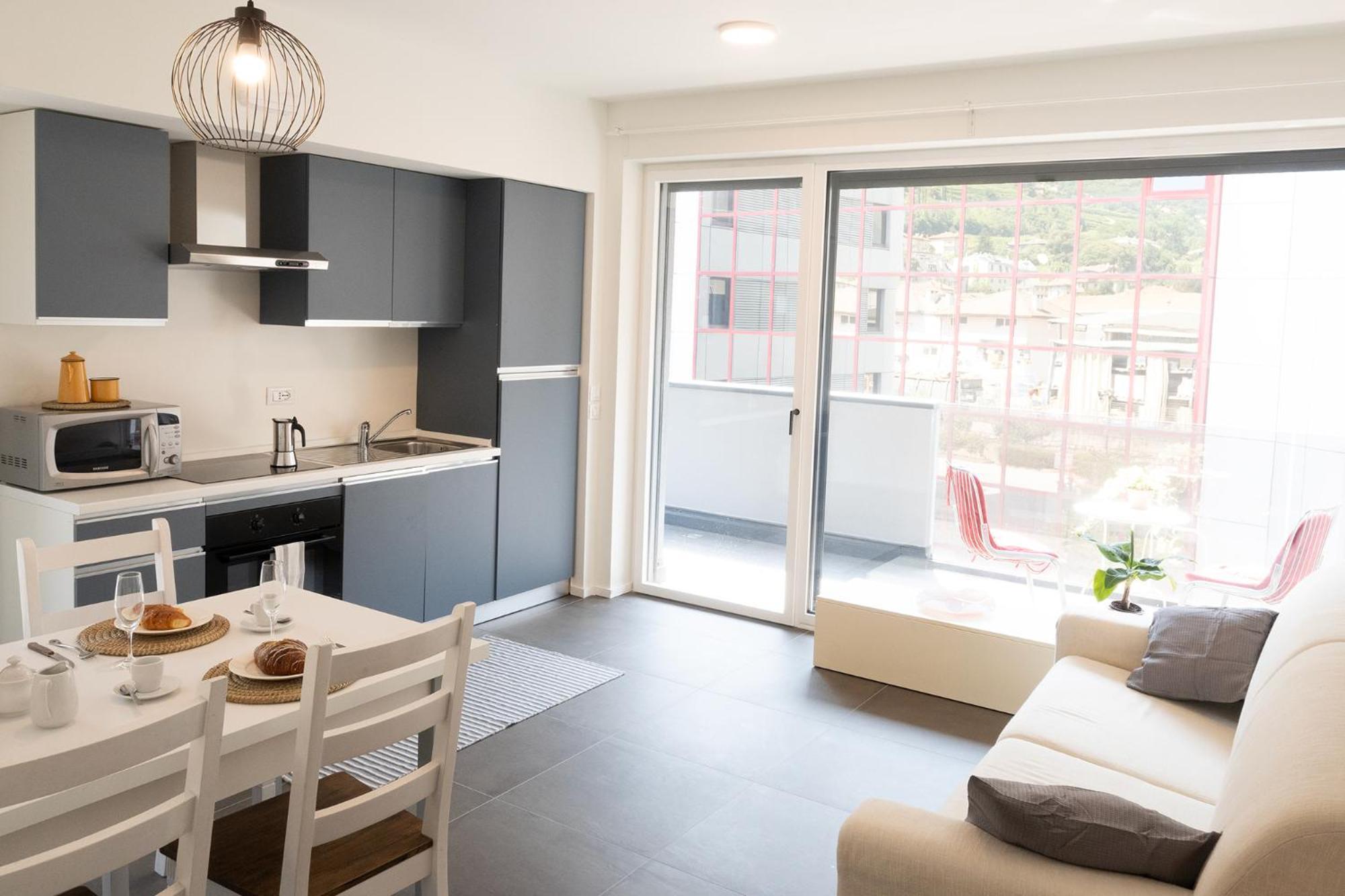 Civetta Blu, Blue Owl Apartments Trento Eksteriør bilde